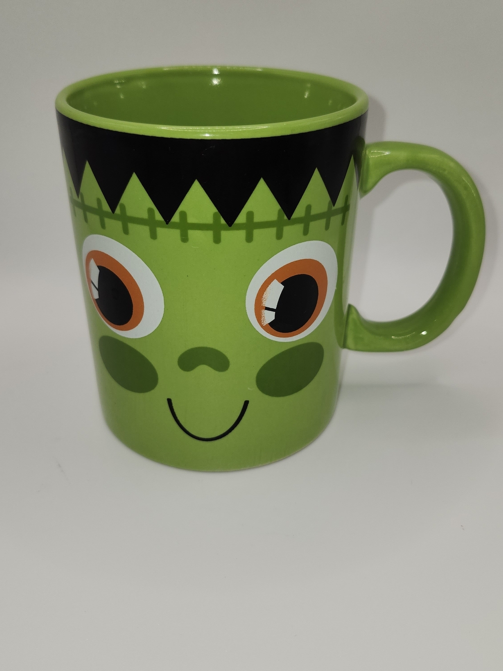 Momentum Brands Ceramic Halloween Frankenstein Coffee Mug Cute Green Monster Cup